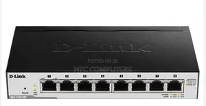 D-Link 8-Port Gigabit Poe Smart Managed Switc - DGS-1100-08p