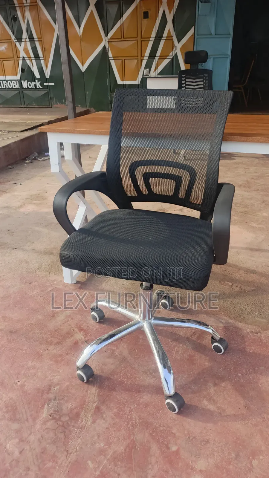 Sec Office Chair With Padded Seat