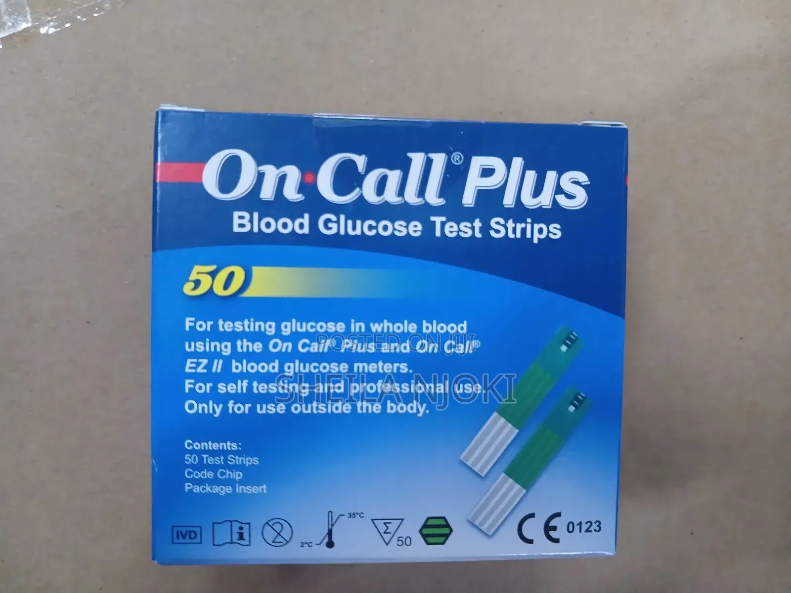 On Call Glucometer Strips (50s)