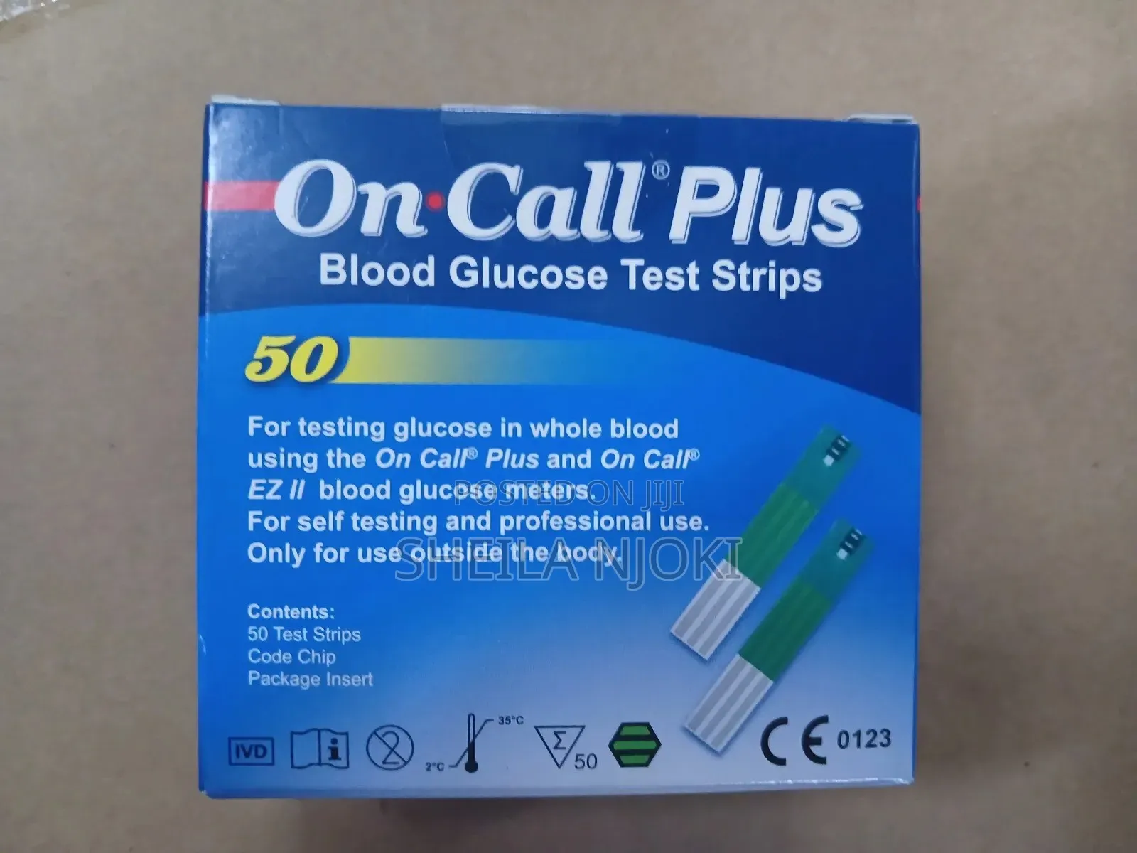 On Call Glucometer Strips (50s)