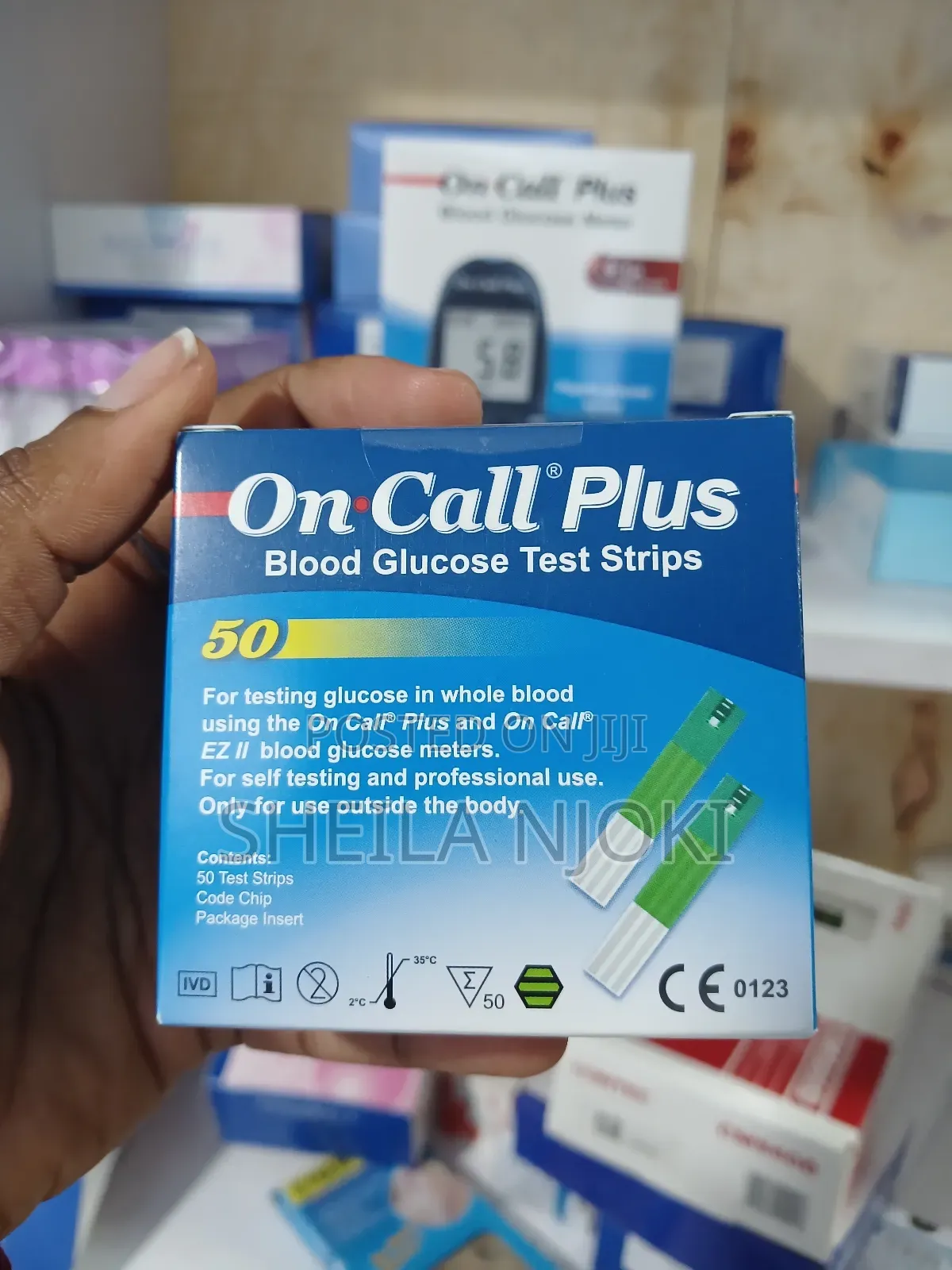 On Call Glucometer Machine With Strips