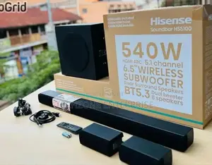 Hisense Hs5100 540w 5.1ch Soundbar System