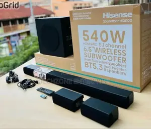 Hisense Hs5100 5.1ch Sound Bar - 540w Deep Bass