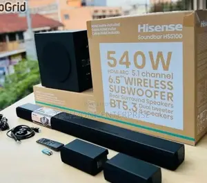 Hisense Hs5100 5.1ch Sound Bar - 540w Wireless Subwoofer