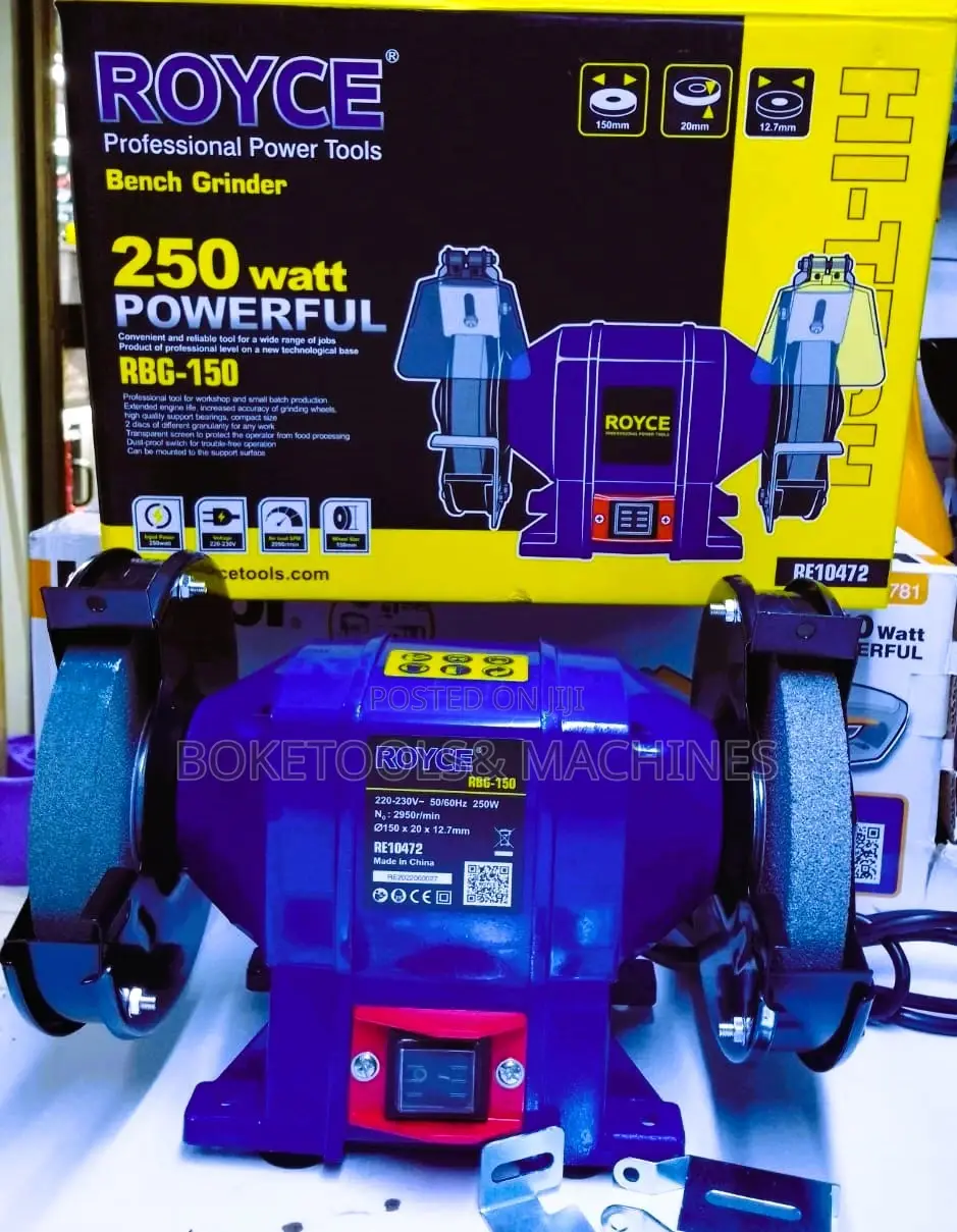 Royce Bench Grinder 250 Watts 7''