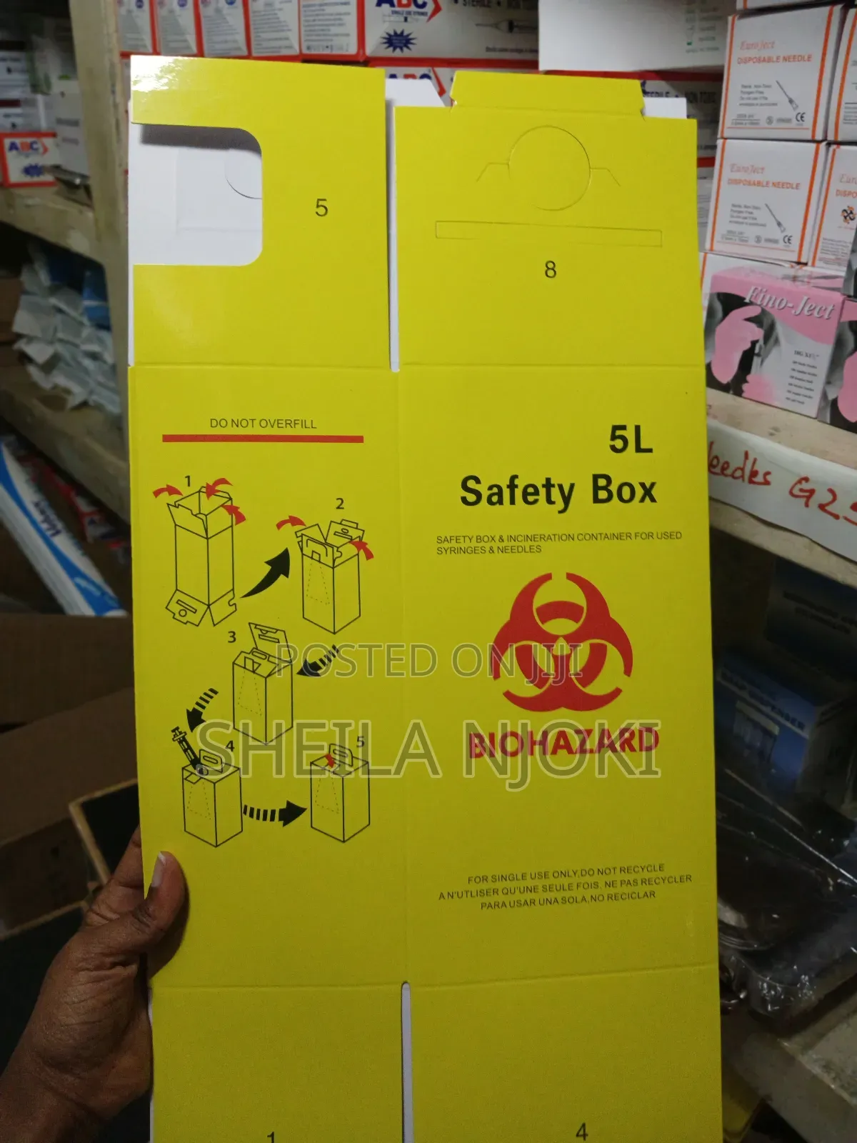 Sharp Box (Yellow)