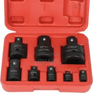 8 Pcs, Impact Rated Socket Adapter / Conversion Kit