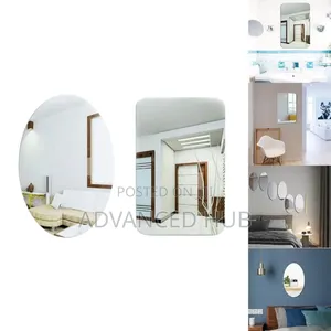 Peel and Stick Wall Mirrors (40*30cm)