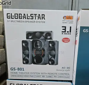 3.1ch Globalstar Gs-801 Home Theater Woofer System