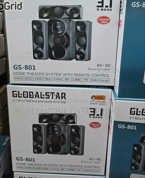 Globalstar Gs-801 3.1ch Home Theater System With Remote