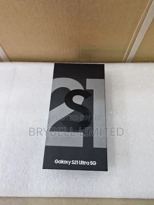 New Samsung Galaxy S21 Ultra 5G 256 GB Silver