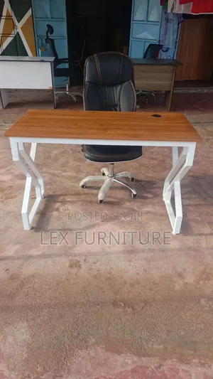 Imported Office Leather Chair and Office Desk
