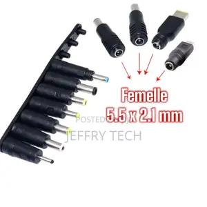 Universal Laptop Power Adapter With 11 Connectors.