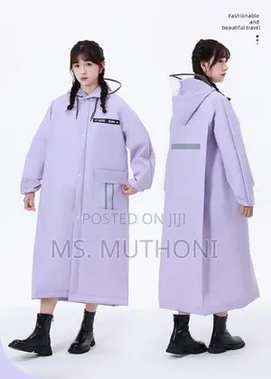 Ladies High Quality Adult Raincoat With Wide Brim Hat*
