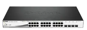 D-Link Des-1210-28p 24-Port Fast Ethernet Poe Switch