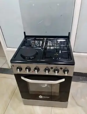 3+1 Gas Cooker Nunix With Electric Oven
