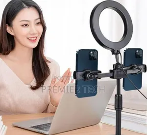 Ring Light Universal Dual Position Mobile Phone Clip