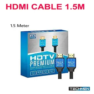  Hdmi Cable Speed for HDTV Laptop Projector Ps4 Ps5 1.5m