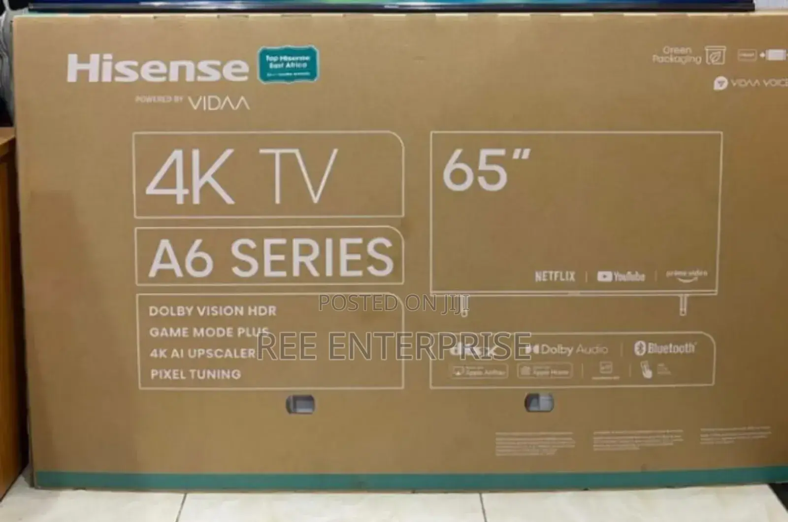 *Hisense 65a6 Smart Brand New