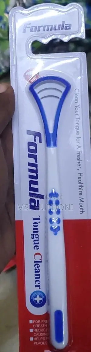 .A Pair (2) Dental Tongue Brush - Double Sided*
