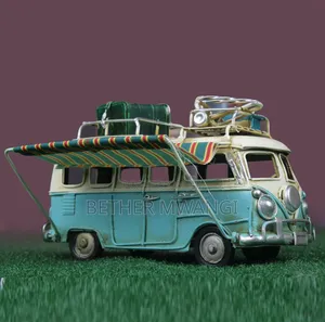 Camper Van Model- Beach Bus Vintage Rv Vehicle