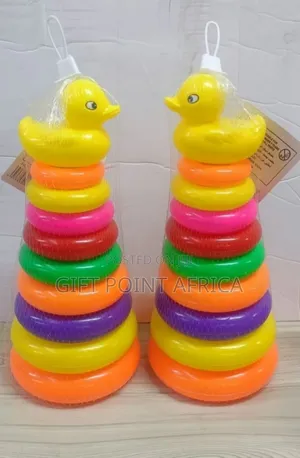 10 Rings Rainbow Tower For Kids/Toddlers
