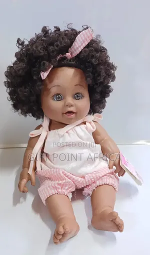 Silicone 30cm African Dolls