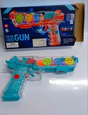 Battery Operated Gear Light Gun For Kids