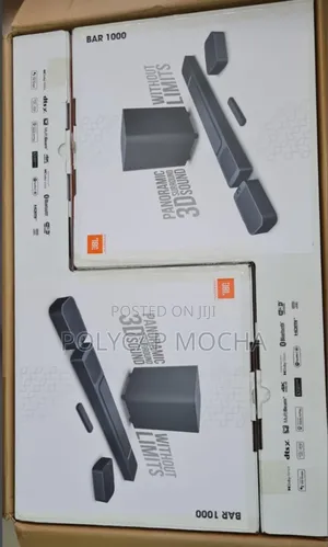 JBL Bar 1000 7.1.4 Ch Soundbar With Detachable Surround