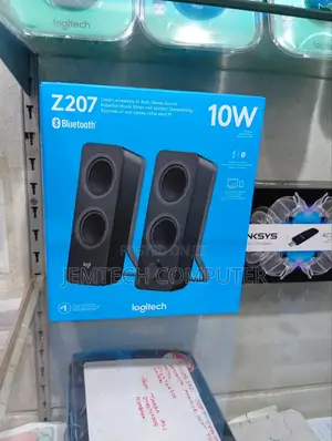 Z207 Logitech 2.0 Black Bluetooth Speakers