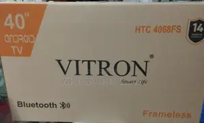 *Vitron 40" Smart Android Frameless With Bluetooth