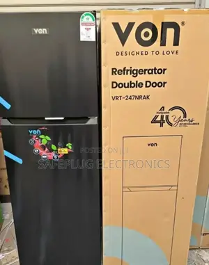 Fridge Von 247l, Top Mount Freezer, Vrt-247nrak- New