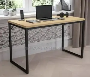 *Olympus 1.2m Office Desk With Black Metal Frame 