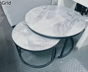 *Luxury Pure Marble Top Big Nesting Coffee Tables *