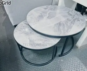 *Elegant Luxury Pure Marble Top Nesting Coffee Tables *