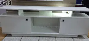 *Elegant Oslo Modern Wooden Tv Stand 5ft With Led Light 