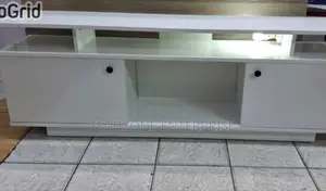 *Oslo Classic Modern Wooden Tv Stand 5ft With Led Lights 