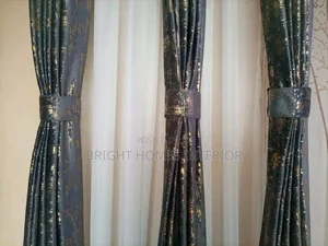 Black Marble Curtain Black Velvet Curtain