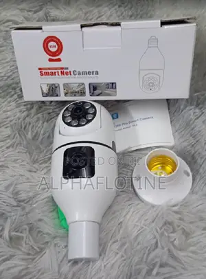 4mp Digital2+2mp E27 Dual Lens Bulb Camera Wifi Surveillance