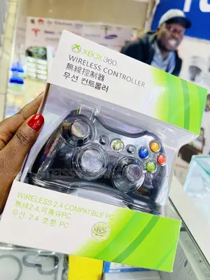 Xbox 360 Wireless Gamepad.