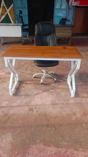 Leather Chair and Study Table