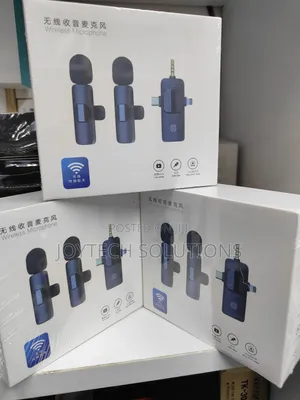 3 In 1 Wireless Smartphone Mics.