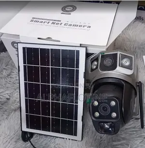V-380 Pro Smartnet Dual Lens PTZ Solar Camera
