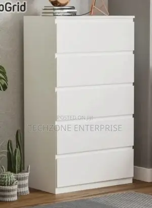 White Dove 5 Drawers Chest of Drawers 
