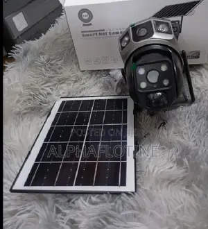 Quality v-380 Double Lens 4g Solar Camera