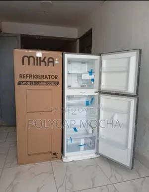Mika 202l No Frost Double Door Top Mount Freezer Mrnf202ds