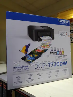 Brother DCP-T730dw Ink Tank Printer (Spill‐Free Design)