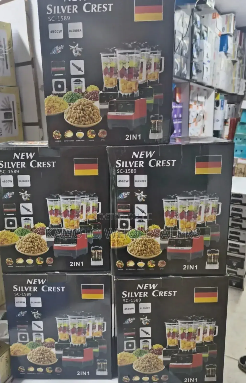 Ssilver Crest Commercial Blender