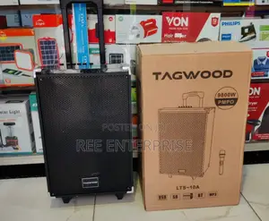 Efficient and Durable Tagwood 10" Trolley Speaker