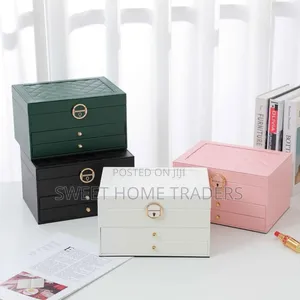 *Multi-Layer Jewelry Storage Box Organizer
